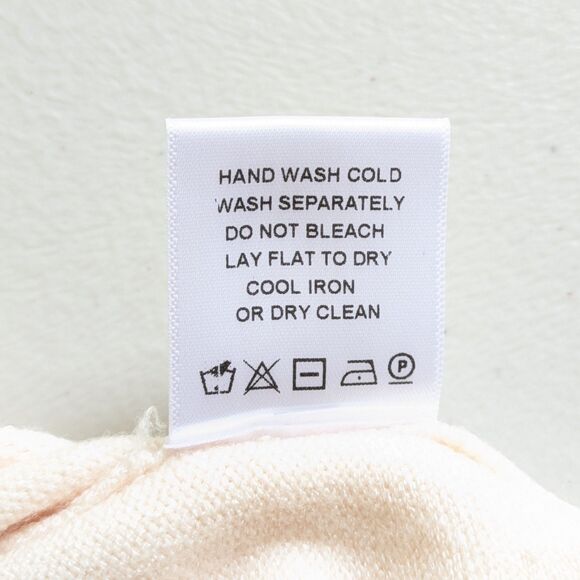 LOBA Revolve Kristhel Sweater Soft Pink Boat Neck Crop Size XS Ribbed Cuffs - Picture 6 of 10